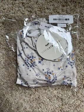 Little Sleepies Lullaby Sky Ruffle Zippy